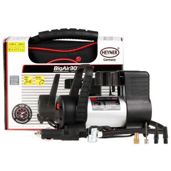 Compresor auto Heyner BigAir 30L PRO Black 30 l/min / 11 bar photo 6