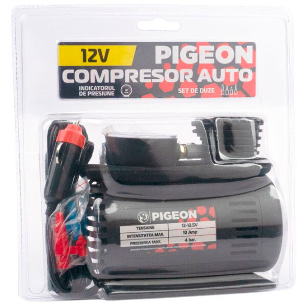 Compresor auto Pigeon KO-05 Black 12 l/ min/ 4 bar photo 2