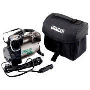 Compresor auto Uragan 90135 Black 37 l/ min/ 7 bar