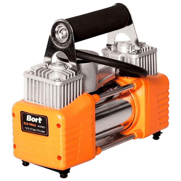 Compresor auto Bort BLK-700x2 Orange 70 l/ min/ 10 bar photo 1