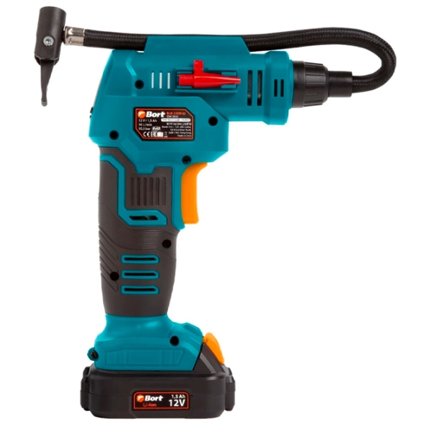 Compresor auto Bort BLK-250D-Li Blue 16 l/ min/ 10.3 bar photo 2