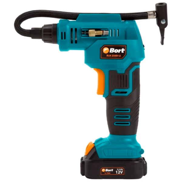 Compresor auto Bort BLK-250D-Li Blue 16 l/ min/ 10.3 bar photo 3