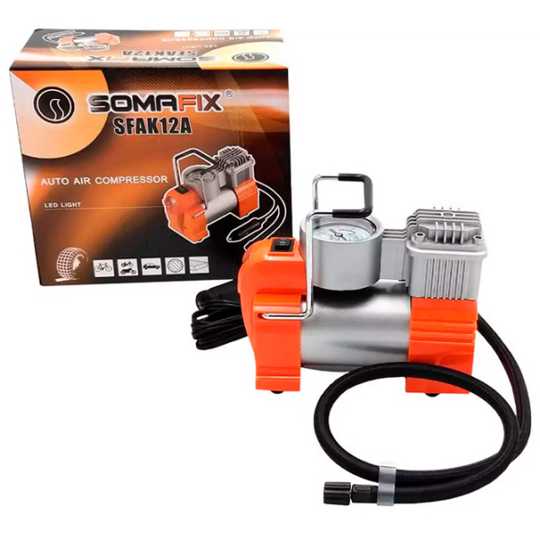 Compresor auto Somafix SFAK12A Silver 30 l/ min/ 8 bar photo 2