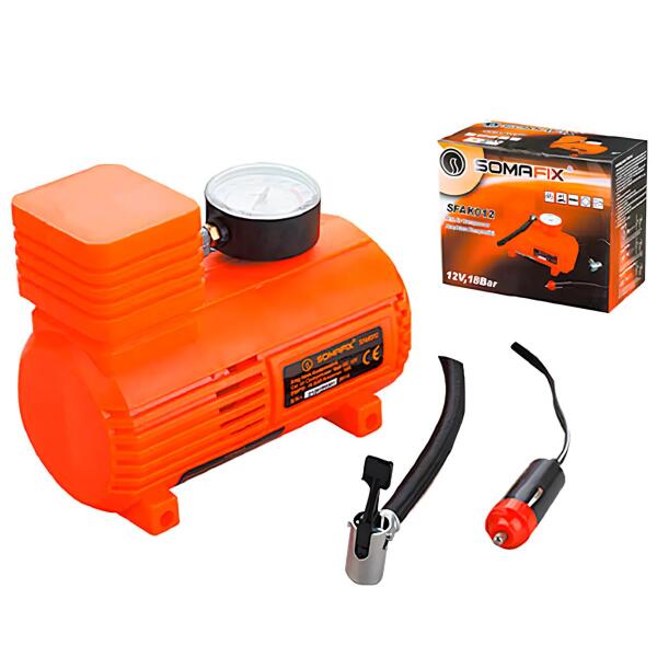 Compresor auto Somafix SFAK012 Orange 30 l/ min/ 18 bar photo 2