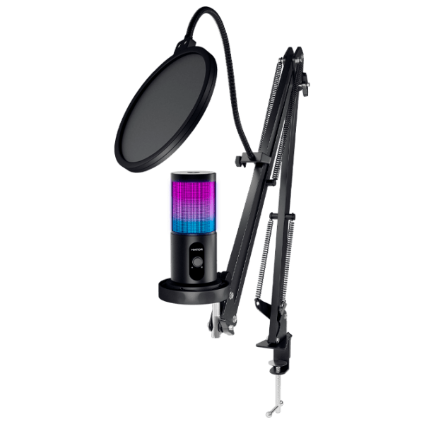 Microfon Hator Signify RGB PRO (HTA-515) Black  photo 2