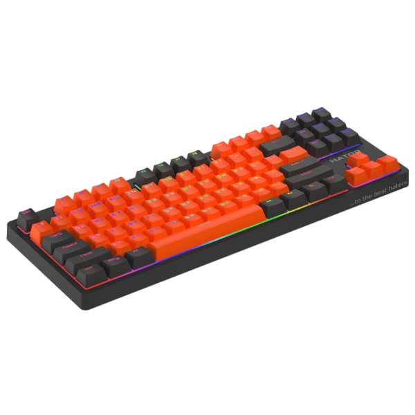 Tastatură Hator Rockfall 2 Mecha Signature Edition Black Gaming, Cu fir photo 3