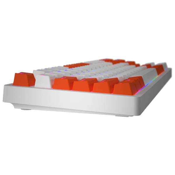 Tastatură Hator Rockfall 2 Mecha Signature Edition White Gaming, Cu fir photo 4