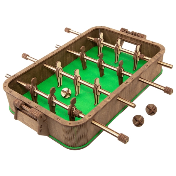 Пазл 3D Ewa Toys Fotbal de masă (4815123001140) Количество деталей: 112, Рекомендуемый возраст: 14+ photo 1