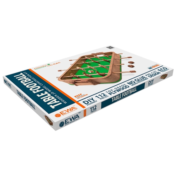 Пазл 3D Ewa Toys Fotbal de masă (4815123001140) Количество деталей: 112, Рекомендуемый возраст: 14+ photo 4