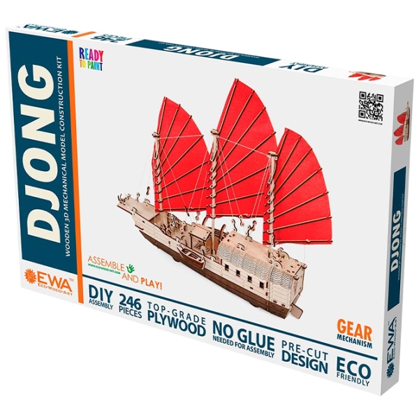 Пазл 3D Ewa Toys Djong (4815123002925) Количество деталей: 246, Рекомендуемый возраст: 14+ photo 9
