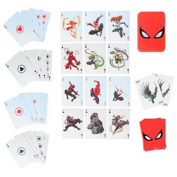 Joc de masă Paladone Spiderman Carti de joc, 6+ photo 2