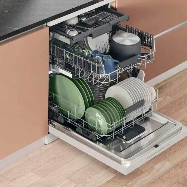 Посудомоечная машина Hotpoint-Ariston H7F HP33 Белый 15 комплектов, D photo 6