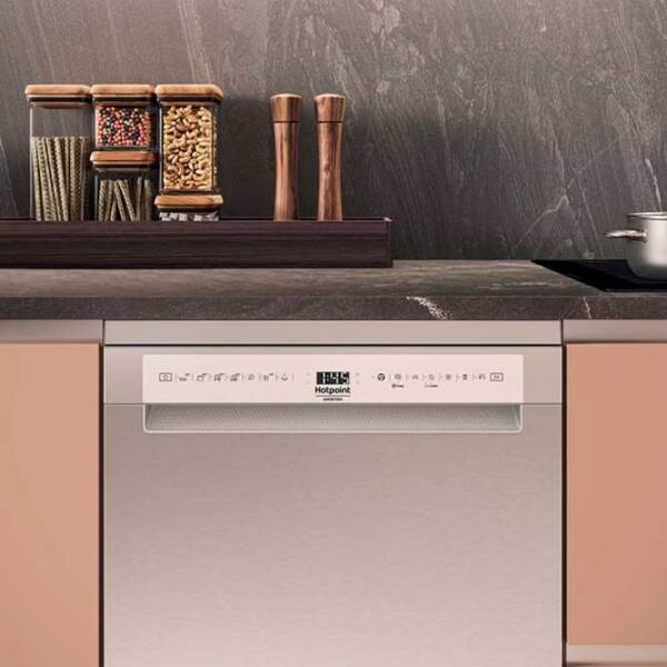 Посудомоечная машина Hotpoint-Ariston H7F HS41 X Нержавеющая сталь 15 комплектов, C photo 5