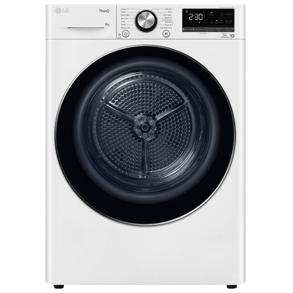 Mașină de uscat rufe LG RH90V9AV2N White 9 kg, A+++ photo 1