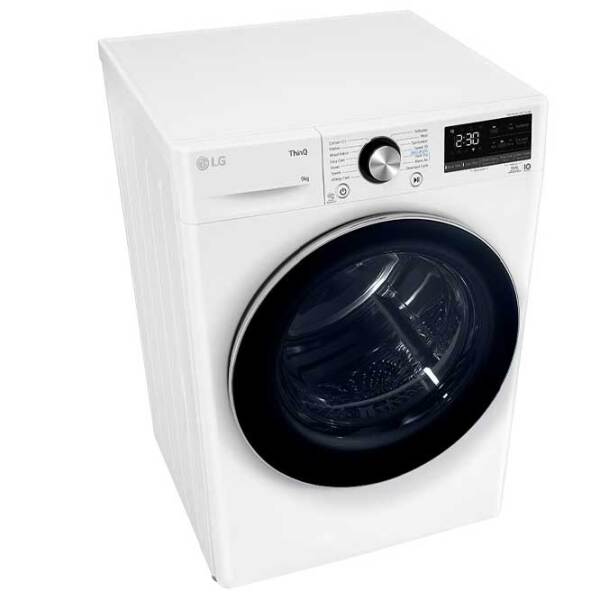 Mașină de uscat rufe LG RH90V9AV2N White 9 kg, A+++ photo 3