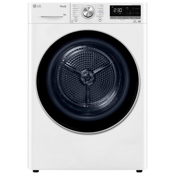 Mașină de uscat rufe LG RH80V9AV3N White 8 kg, A+++ photo 1