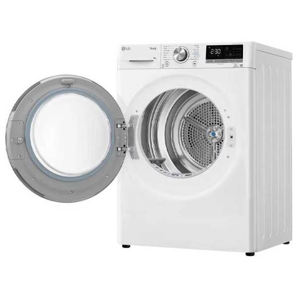 Mașină de uscat rufe LG RH80V9AV3N White 8 kg, A+++ photo 4