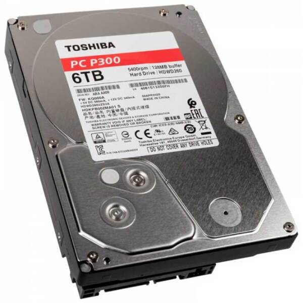 HDD Toshiba P300 3.5'' 6 TB  photo 3