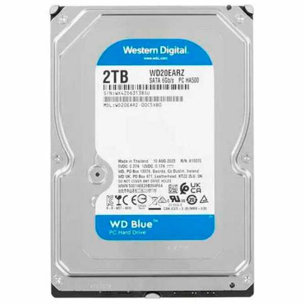 HDD Western Digital WD20EARZ 3.5'' 2 TB  photo 2