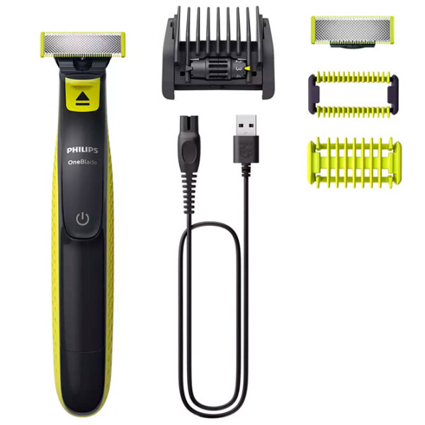 Trimmer Philips QP2824/20 OneBlade Green  photo 2