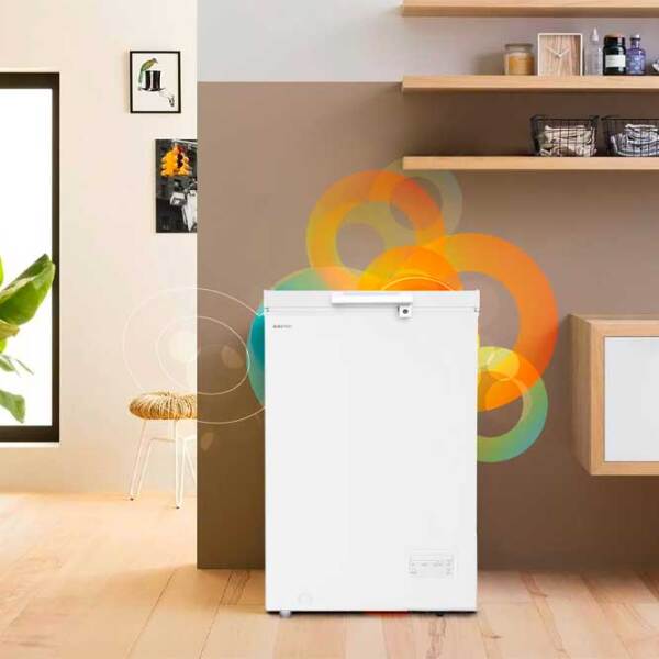Ladă frigorifică Albatros LA114 White 98l, F, Electronic photo 4