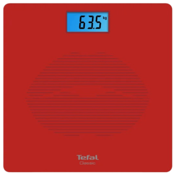 Cântar de podea Tefal PP1538V0 Red 160 kg / Red photo 1