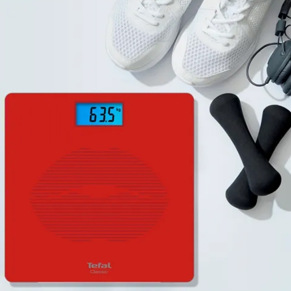Cântar de podea Tefal PP1538V0 Red 160 kg / Red photo 5