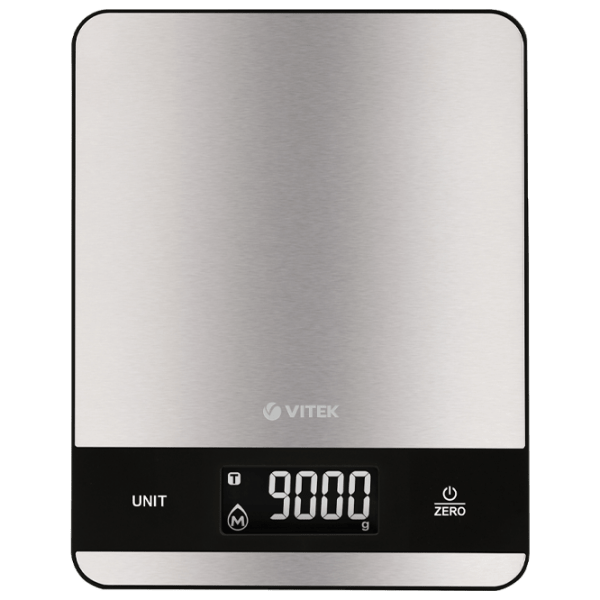 Cântar de bucătărie Vitek VT-7989 Silver , Plastic, 9 kg photo 1