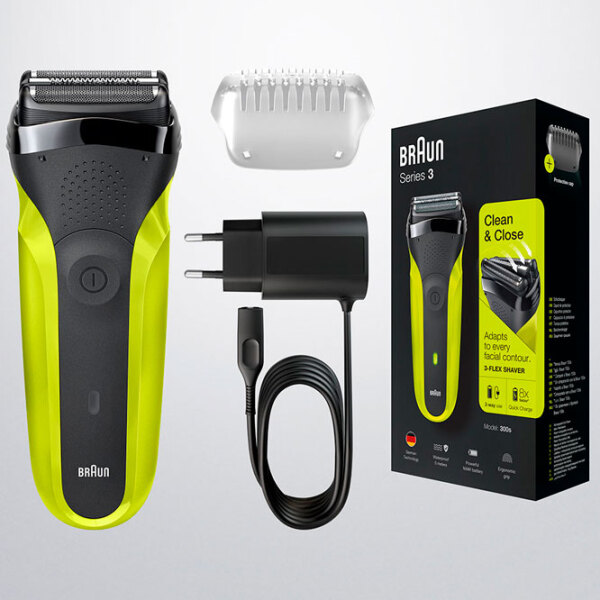 Бритва электрическая Braun 300S Зеленый  photo 2