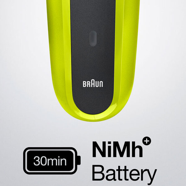 Бритва электрическая Braun 300S Зеленый  photo 3
