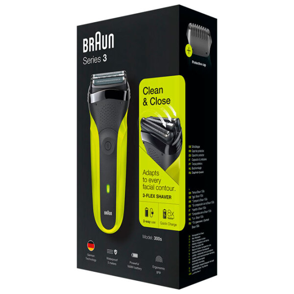 Бритва электрическая Braun 300S Зеленый  photo 5