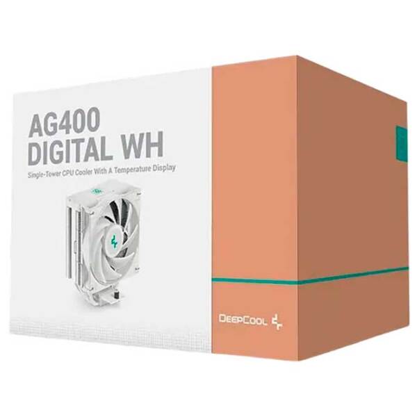 Cooler Deepcool AG400 DIGITAL White  photo 5