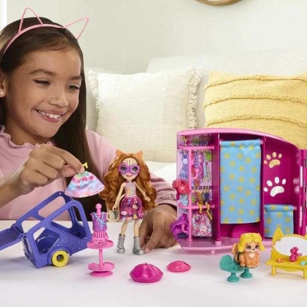 Set Enchantimals Caddy Cat model HPB34  3+ photo 6