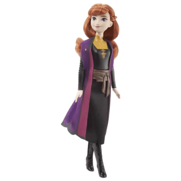 Păpușă Barbie Frozen Anna prințesă HLW50  3+ photo 1