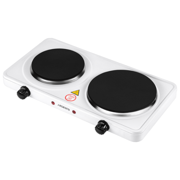 Plită de masă Ardesto ECS-J225W White Electrică, Oțel emailat photo 1