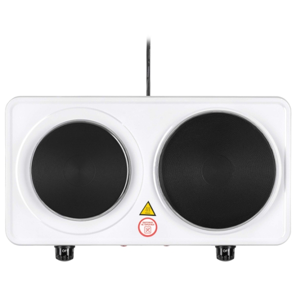 Plită de masă Ardesto ECS-J225W White Electrică, Oțel emailat photo 2