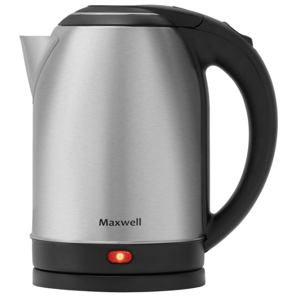 Ceainic electric Maxwell MW-1077 Inox 2200 W, 1.8 l, Material interior: photo 1