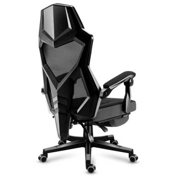 Scaun Gaming Huzaro Combat 3.0 01121514 Gray Black  photo 4