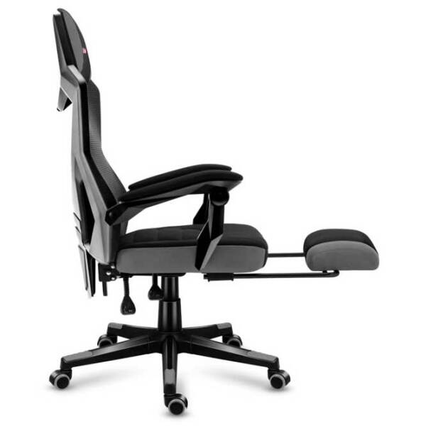 Scaun Gaming Huzaro Combat 3.0 01121514 Gray Black  photo 5