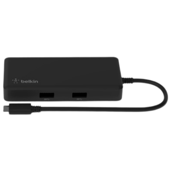 Адаптер Hub Belkin INC008BTBK Черный USB Type-C photo 3