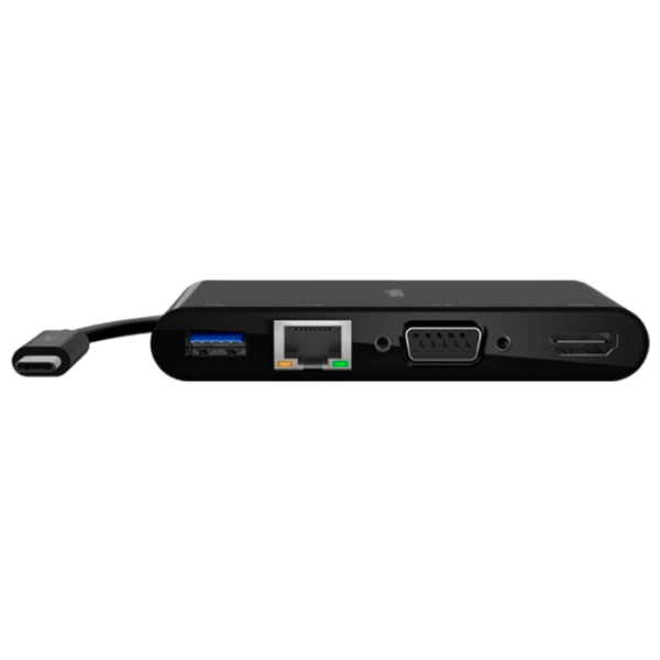 Adaptor Hub Belkin AVC005BTBK Black USB Type-C photo 1