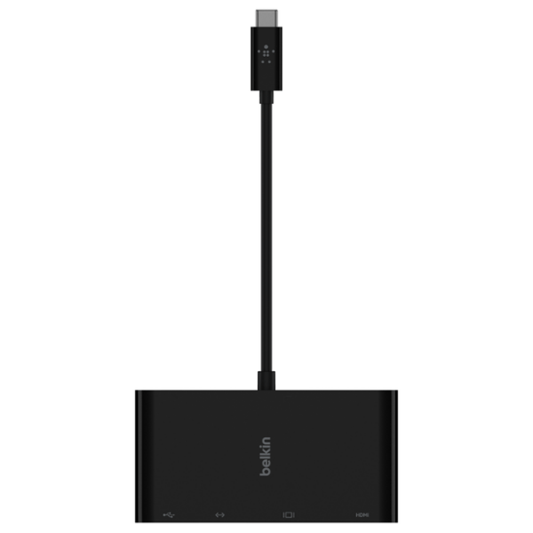 Adaptor Hub Belkin AVC005BTBK Black USB Type-C photo 3