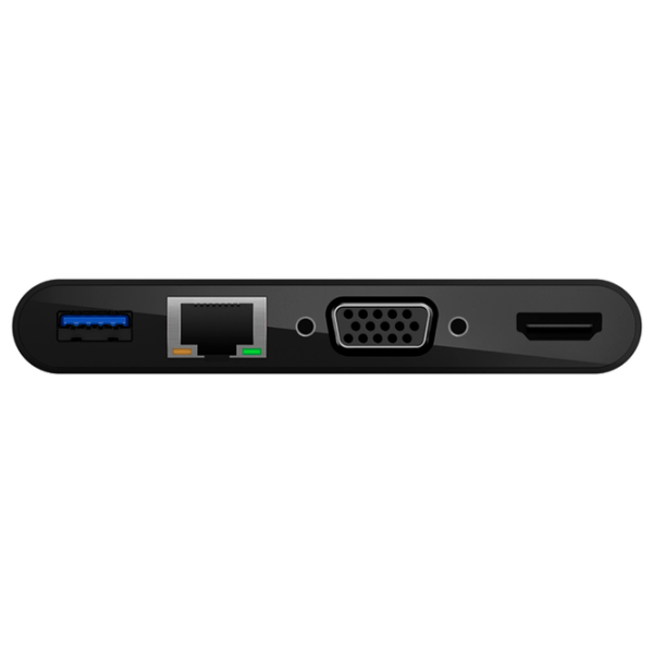 Adaptor Hub Belkin AVC005BTBK Black USB Type-C photo 5