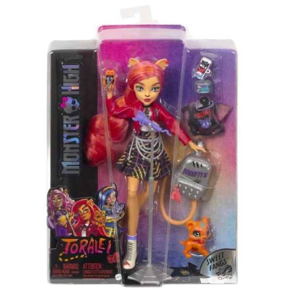 Păpușă Mattel Monster High Toralei Stripe Monstru HHK57  3+ photo 4