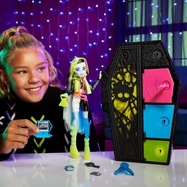 Set Mattel Monster High Neon Frigh Frankie Stein model HNF79  4+ photo 6