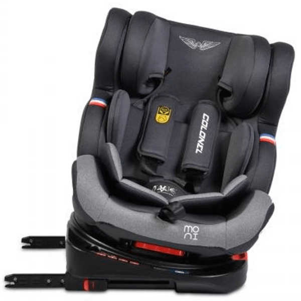 Scaun auto Moni Colonel 00-00352119 Black 0 luni - 10 ani, 36 kg photo 3