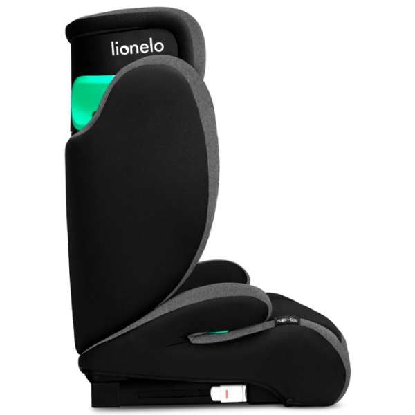 Scaun auto Lionelo Hugo I-Size 00-00718829 Black 3 ani - 12 ani, 36 kg photo 5