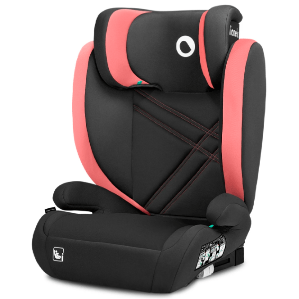 Scaun auto Lionelo Hugo I-Size 00-00764575 Pink 3 ani - 12 ani, 36 kg photo 2