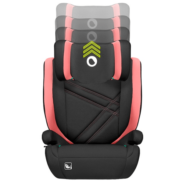 Scaun auto Lionelo Hugo I-Size 00-00764575 Pink 3 ani - 12 ani, 36 kg photo 5