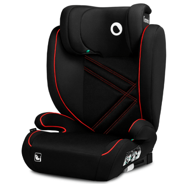 Scaun auto Lionelo Hugo I-Size 00-00764609 Black 3 ani - 12 ani, 36 kg photo 2
